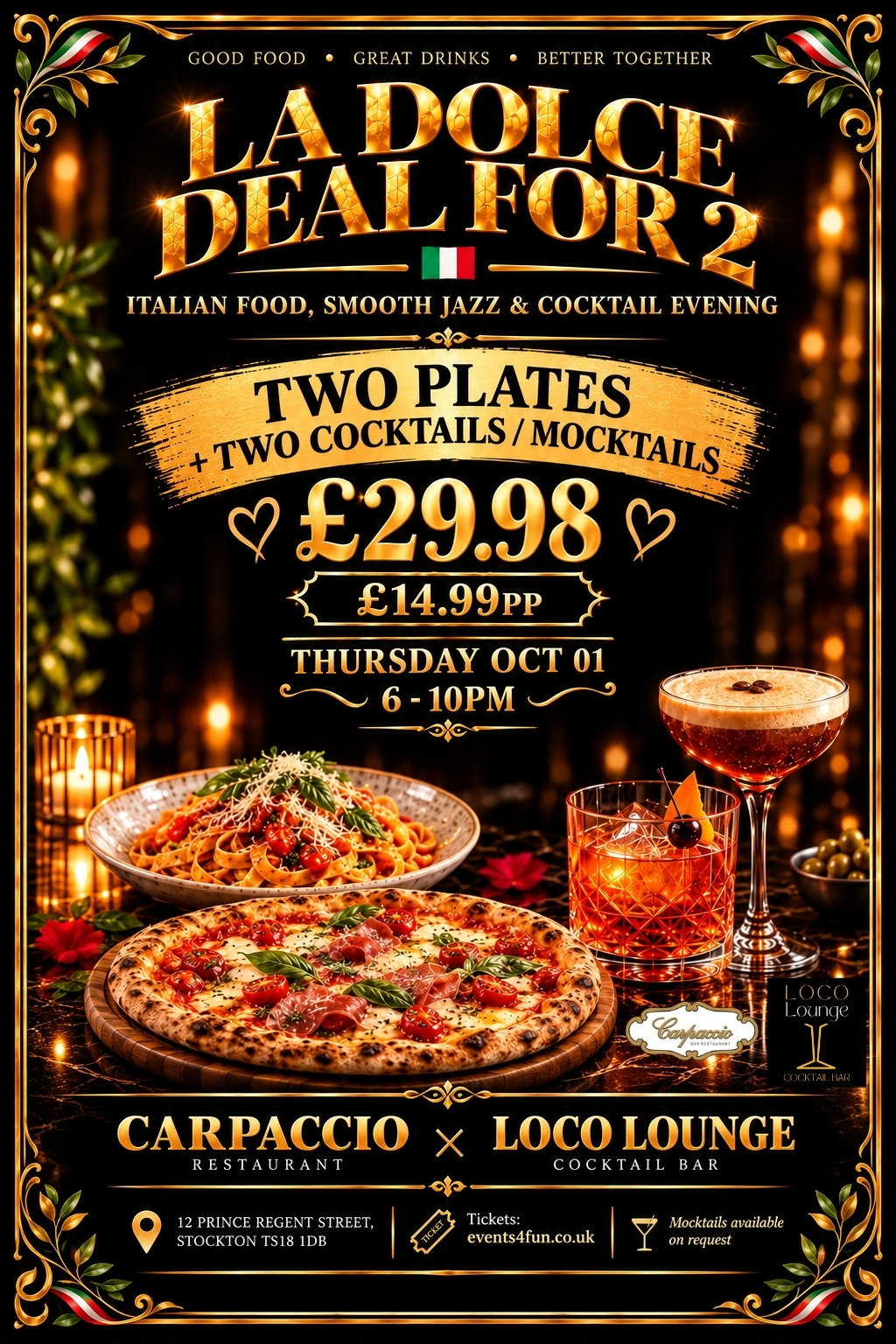 La Dolce Meal Deal